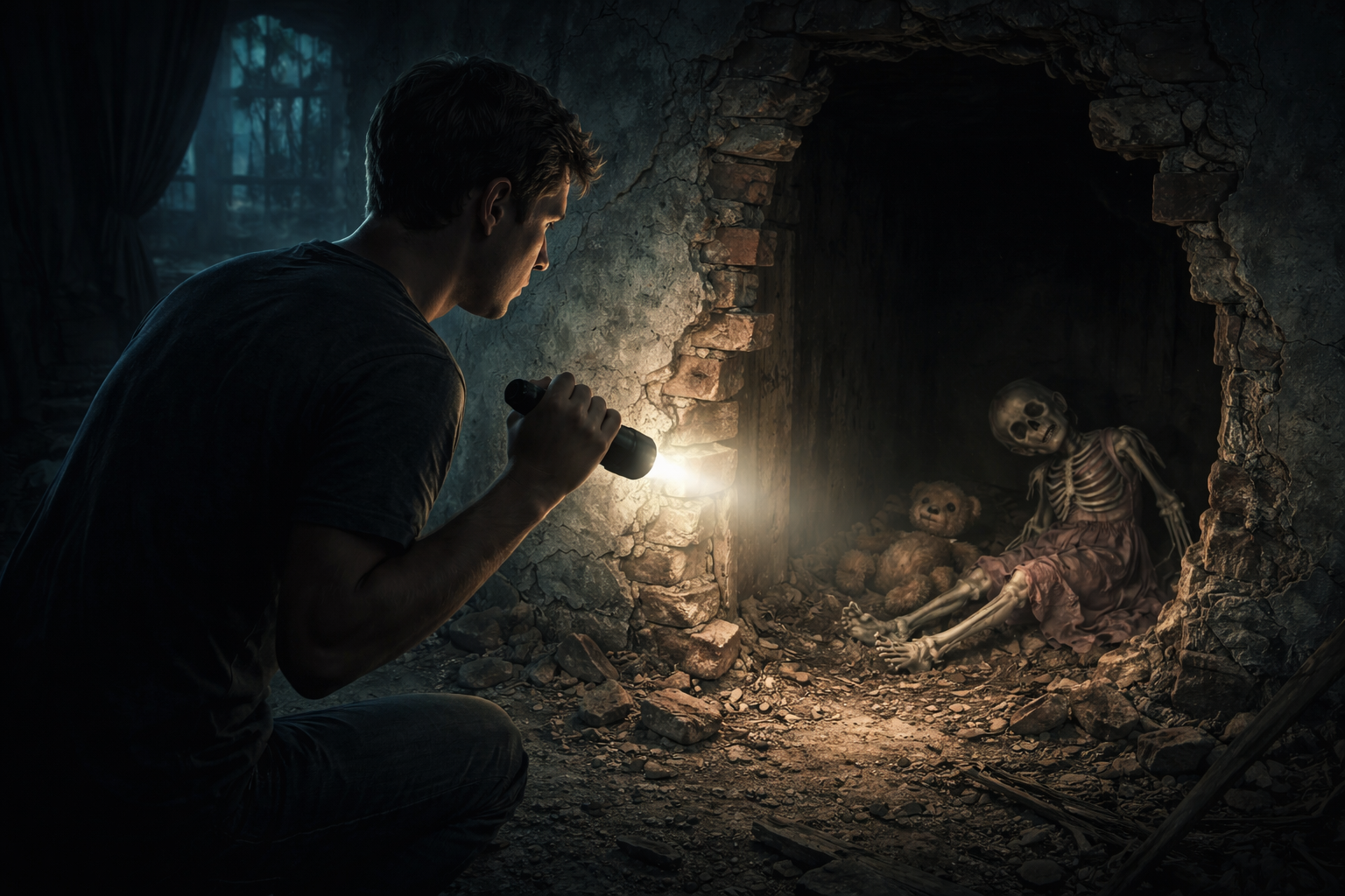 El susurro en la casa abandonada