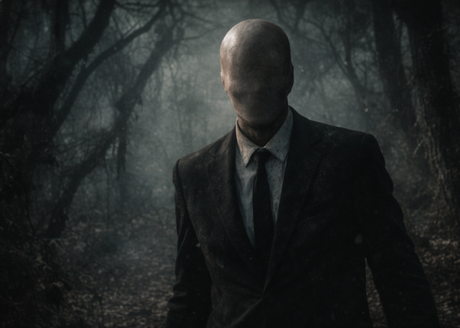 El hombre sin rostro del bosque
