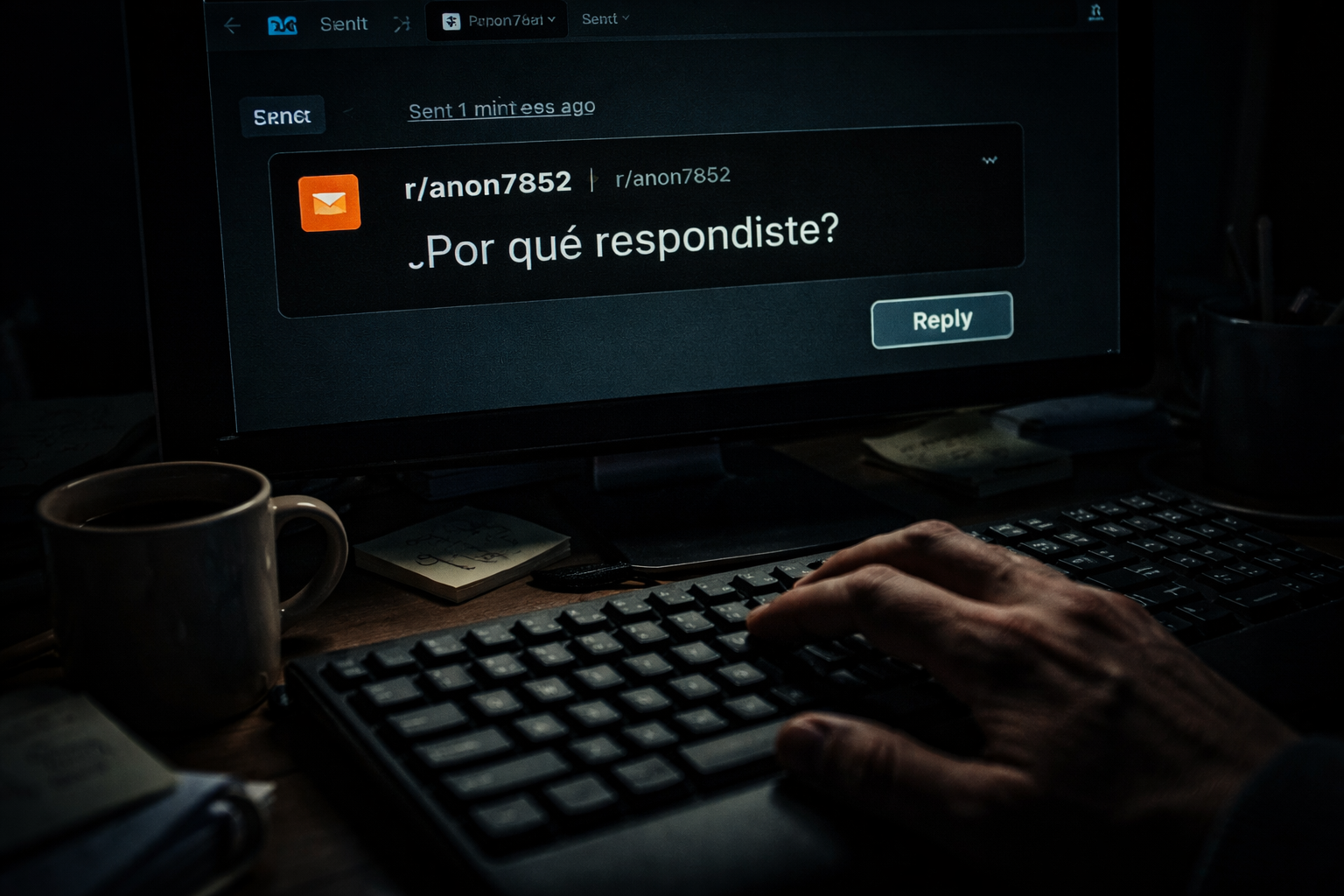 El mensaje que nadie debía responder