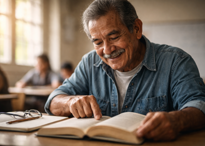 El hombre que aprendió a leer a los 60