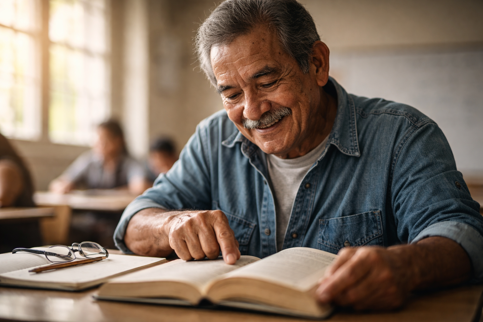 El hombre que aprendió a leer a los 60