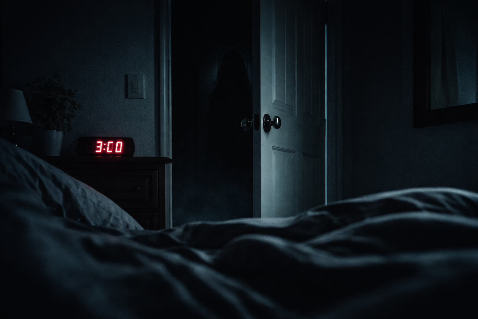 La puerta que se abría sola cada noche